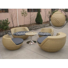 Waterproof Outdoor Rattan Stacking Unique Furniture Cheap